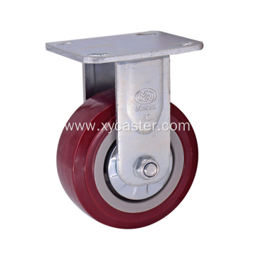 PVC 5 Inch Fixed Heavy Duty Caster